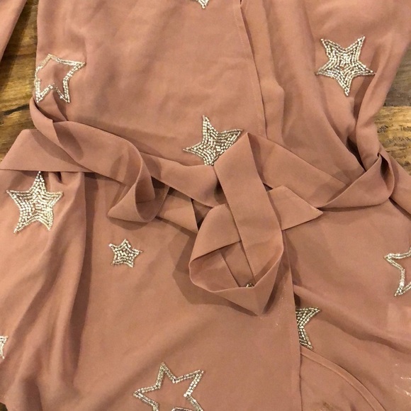 Chaser Beaded Star Wrap Top XS - Picture 7 of 8
